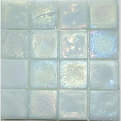 Edgewater Abalone Glass Mosaic & Wall Tile - 5 in. x 5 in. Tile Sample-DISCONTINUED