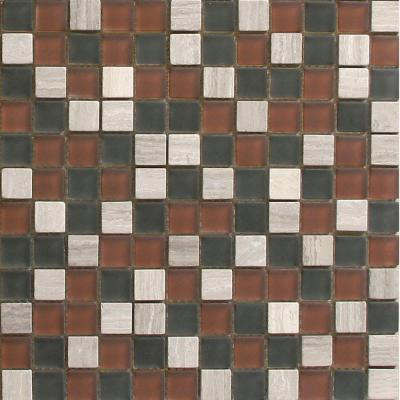 Opera Glass Adagio 12 in. x 12 in. Mesh-Mounted Mosaic Wall and Floor Tile (10 sq. ft./case)