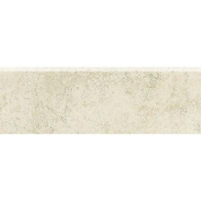Briton Bone 3 in. x 12 in. Bullnose Floor and Wall Tile