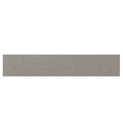 Identity Metro Taupe Cement 4 in. x 18 in. Porcelain Bullnose Floor and Wall Tile