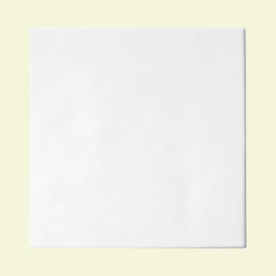 Polaris Gloss White 8 in. x 8 in. Glazed Ceramic Wall Tile (11 sq. ft. / case)
