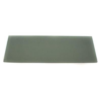 Contempo Seafoam Frosted 4 in. x 12 in. Glass Tiles
