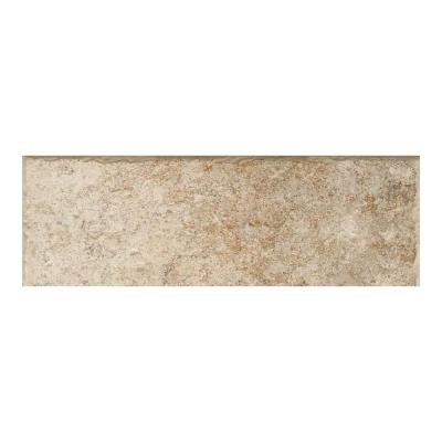 Passaggio 3 in. x 12 in. Sorano Brown Porcelain Bullnose Floor and Wall Tile-DISCONTINUED