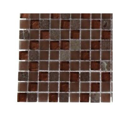 Penny Pottery Squares Glass Tile Sample