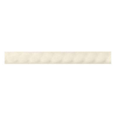 Liners Biscuit 1 in. x 6 in. Ceramic Rope Liner Wall Tile