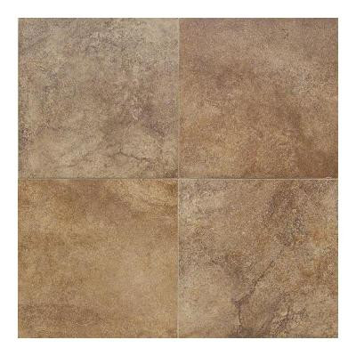 Florenza Brun 18 in. x 18 in. Porcelain Floor and Wall Tile (13.08 sq. ft. / case)-DISCONTINUED