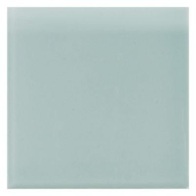 Semi-Gloss Spa 4-1/4 in. x 4-1/4 in. Ceramic Bullnose Trim Wall Tile