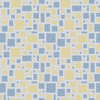 Scatter Beach Motif 24 in. x 24 in. Glass Wall and Light Residential Floor Mosaic Tile