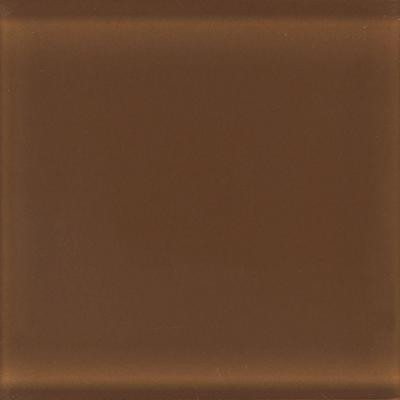 Glass Reflections 4-1/4 in. x 4-1/4 in. Caramel Sundae Glass Wall Tile (4 sq. ft. / case)-DISCONTINUED