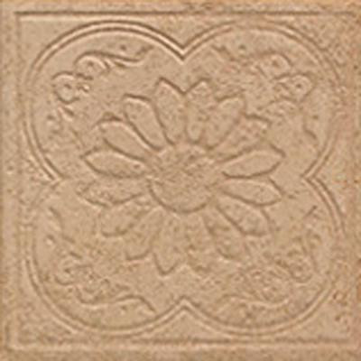 Sanford Leather 6-1/2 in. x 6-1/2 in. Decorative Porcelain Floor and Wall Tile (12 pieces / case)