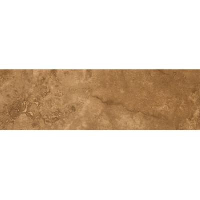 3 in. x 13 in. Seville Cartuja Glazed Porcelain Single Bullnose -Each-DISCONTINUED