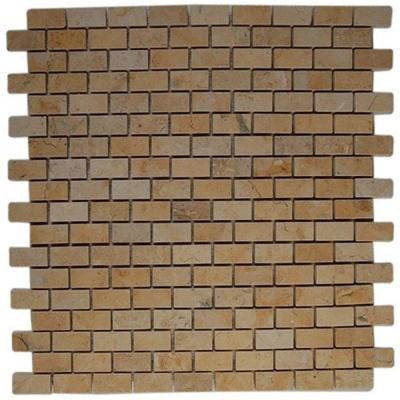 Jerusalem Gold Bricks 12 in. x 12 in. x 8 mm Natural Stone Floor and Wall Tile