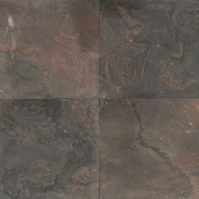 Natural Stone Collection Indian Multicolor 12 in. x 12 in. Slate Floor and Wall Tile (10 sq. ft. / case)