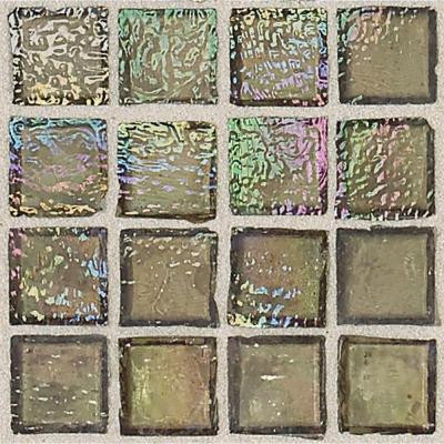 Egyptian Glass Camel 12 in. x 12 in. x 6 mm Glass Face-Mounted Mosaic Wall Tile