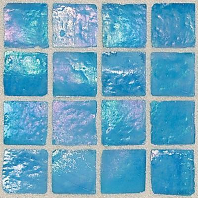 Egyptian Glass Caspian 12 in. x 12 in. x 6 mm Glass Face-Mounted Mosaic Wall Tile
