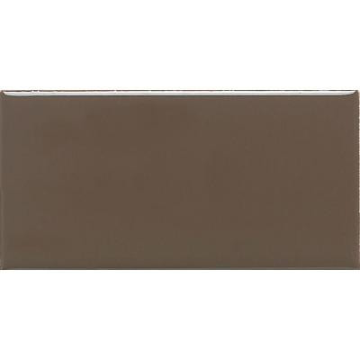 Rittenhouse Square Artisan Brown 3 in. x 6 in. Ceramic Wall Tile (12.5 sq. ft. / case)-DISCONTINUED