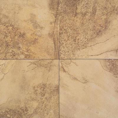 Aspen Lodge Golden Ridge 18 in. x 18 in. Porcelain Floor and Wall Tile (15.28 sq. ft. / case)-DISCONTINUED