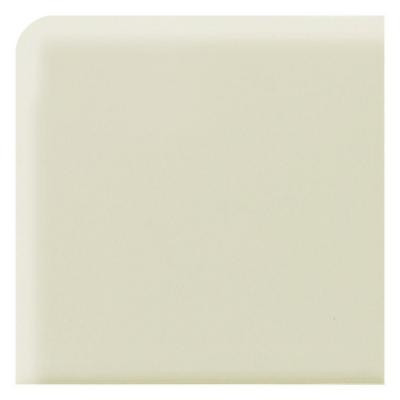 Semi-Gloss Mint Ice 2 in. x 2 in. Ceramic Bullnose Corner Wall Tile-DISCONTINUED
