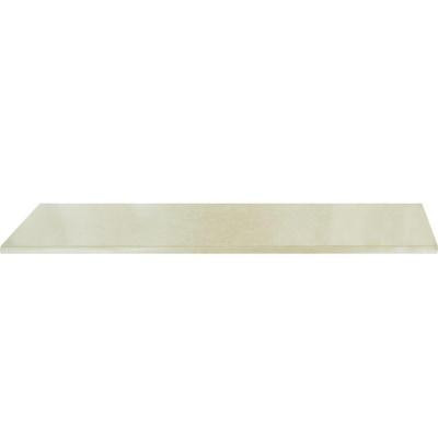 Parisian Beige 4 in. x 20 in. Porcelain Bullnose Wall Tile (10 Pieces / case)