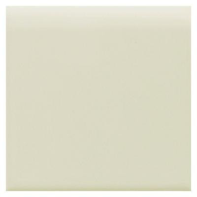 Semi-Gloss Mint Ice 4-1/4 in. x 4-1/4 in. Ceramic Bullnose Trim Wall Tile-DISCONTINUED
