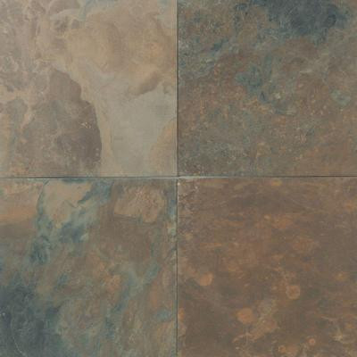 Natural Stone Collection California Gold 12 in. x 12 in. Slate Floor and Wall Tile (10 sq. ft. / case)