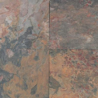 Natural Stone Collection Sunset Glory 12 in. x 12 in. Slate Floor and Wall Tile (10 sq. ft. / case)