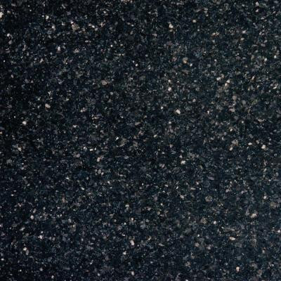 Black Galaxy 18 in. x 18 in. Polished Granite Floor and Wall Tile (9 sq. ft. / case)