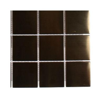 Metal Copper Squares Stainless Steel Floor and Wall Tile Sample