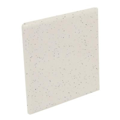 Color Collection Bright Granite 4-1/4 in. x 4-1/4 in. Ceramic Surface Bullnose Corner Wall Tile-DISCONTINUED