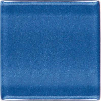 Isis Polo Blue 12 in. x 12 in. x 3 mm Glass Mesh-Mounted Mosaic Wall Tile