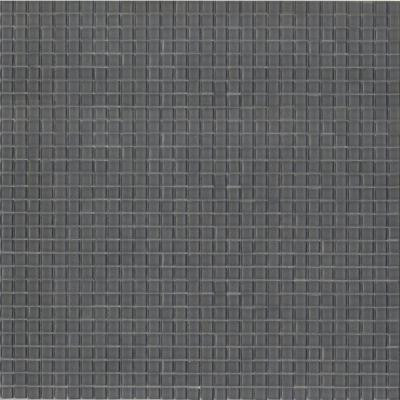 12.8 in. x 12.8 in. Venice Gray Smoke Glossy Glass Tile-DISCONTINUED
