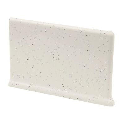 Color Collection Bright Granite 4-1/4 in. x 6 in. Ceramic Left Cove Base Corner Wall Tile-DISCONTINUED