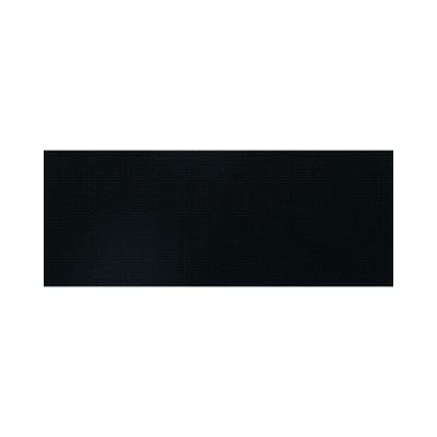 Identity Gloss Twilight Black 8 in. x 20 in. Ceramic Accent Wall Tile-DISCONTINUED