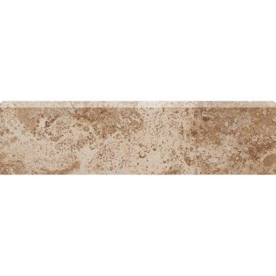 Montagna Cortina 3 in. x 12 in. Porcelain Bullnose Floor and Wall Tile