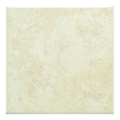 Brazos Cream 12 in. x 12 in. Ceramic Floor and Wall Tile (15.49 sq. ft. / case)-DISCONTINUED
