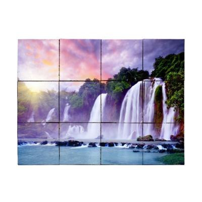 Waterfall2 24 in. x 18 in. Tumbled Marble Tiles (3 sq. ft. /case)