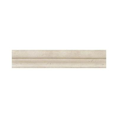 Brancacci Aria Ivory 2 in. x 12 in. Ceramic Chair Rail Accent Wall Tile