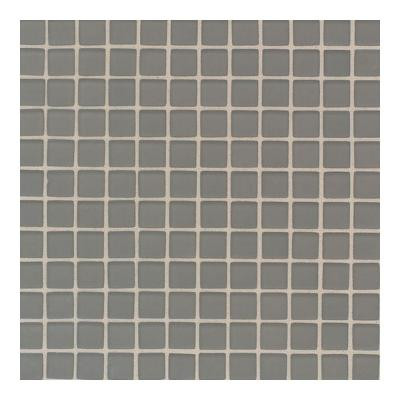 Maracas Wisteria 12 in. x 12 in. 8mm Frosted Glass Mesh-Mounted Mosaic Wall Tile (10 sq. ft. / case) - DISCONTINUED