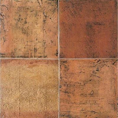 Saltillo Sealed Antique Red 12 in. x 12 in. Ceramic Floor and Wall Tile (10 sq. ft. / case)-DISCONTINUED