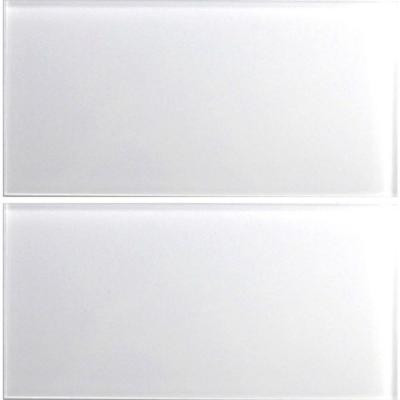 Alpinez Gulmarg-1474 Glass Subway Tile - 6 in. x 12 in. Tile Sample-DISCONTINUED