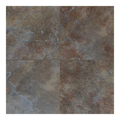 Continental Slate Tuscan Blue 18 in. x 18 in. Porcelain Floor and Wall Tile (18 sq. ft. / case)