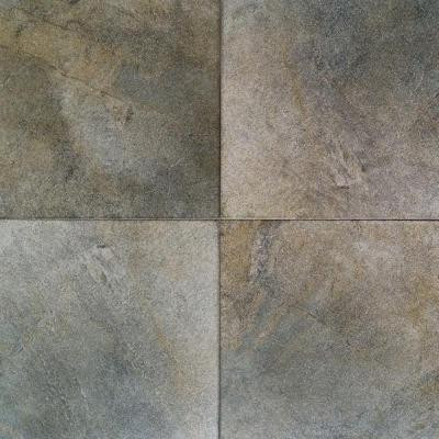 Portenza Verde Lago 17 in. x 17 in. Glazed Porcelain Floor and Wall Tile (13.23 sq. ft. / case)-DISCONTINUED