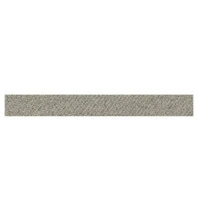 Identity Metro Taupe Fabric 1 in. x 6 in. Porcelain Cove Base Corner Floor and Wall Tile