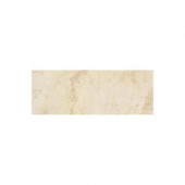 Pietre Vecchie Champagne 3 in. x 13 in. Glazed Porcelain Bullnose Floor and Wall Tile