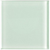 Glass White 4 in. x 4 in Wall Tile