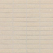 Identity Bistro Cream Fabric 12 x 12 x 9-1/2 Porcelain Sheet-Mount Mosaic Floor/Wall Tile (9 sq. ft. /case)-DISCONTINUED
