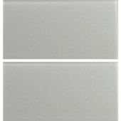 Cloudz Stratus-1434 Glass Subway Tile - 6 in. x 12 in. Tile Sample-DISCONTINUED