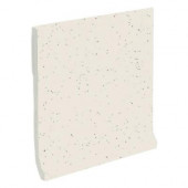 Color Collection Bright Granite 4-1/4 in. x 4-1/4 in. Ceramic Stackable Cove Base Wall Tile-DISCONTINUED