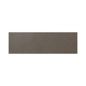 Plaza Nova Green Mist 3 in. x 12 in. Porcelain Bullnose Floor and Wall Tile-DISCONTINUED