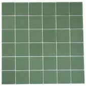 12 in. x 12 in. Contempo Spa Green Polished Glass Tile-DISCONTINUED